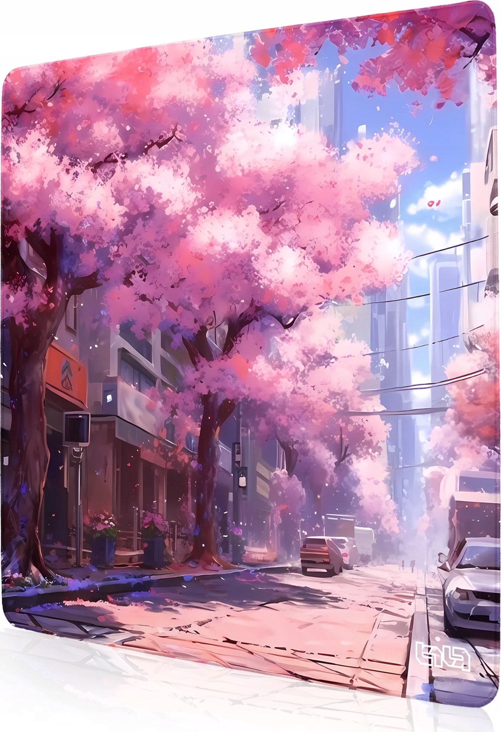 Podkładka Tilt PODKŁADKA POD MYSZ MYSZKĘ Sakura City 30x30 TILT Wytrzymała Prezent Duża