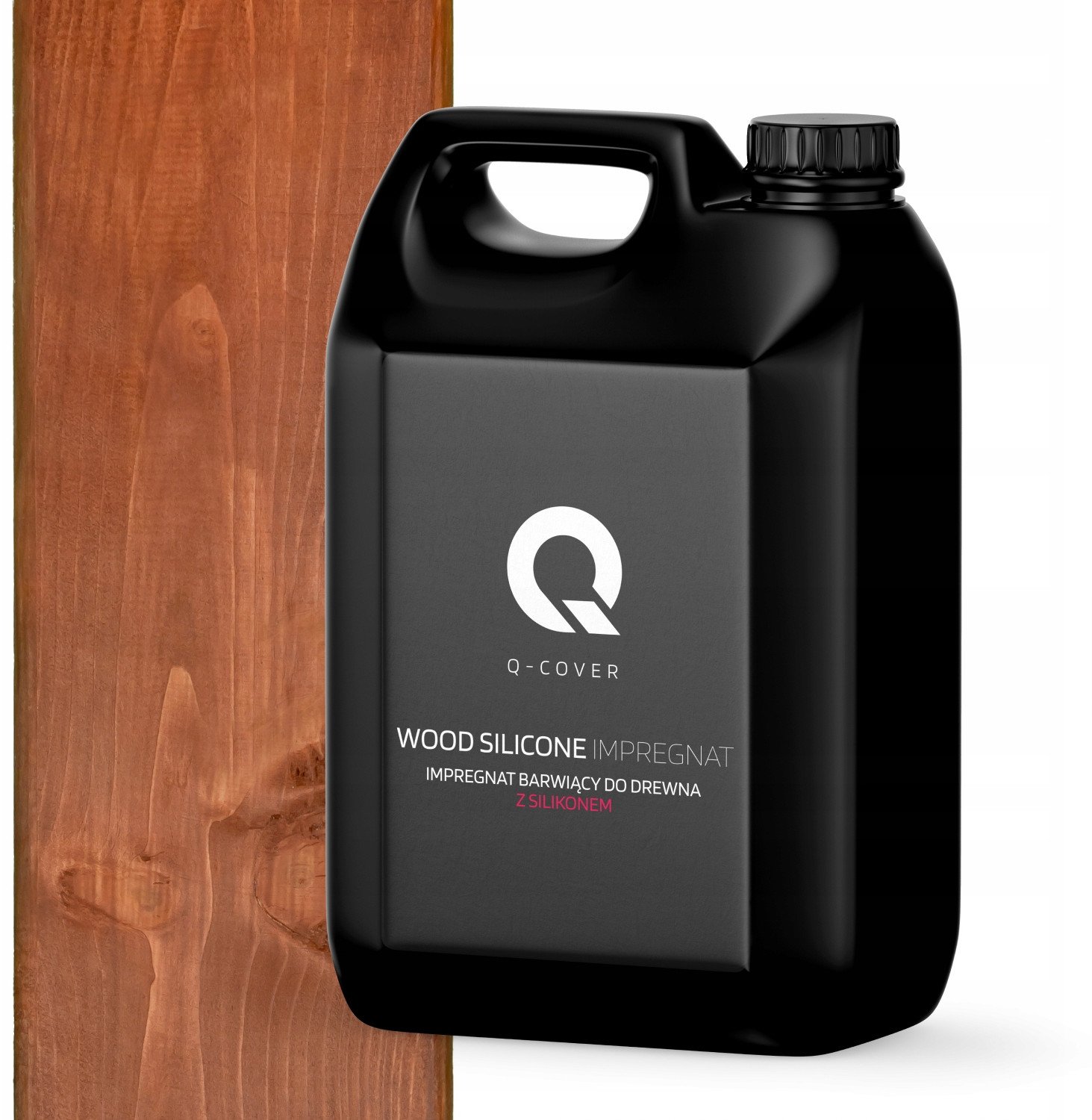 IMPREGNAT BARWIĄCY DO DREWNA Z SILIKONEM 2w1 ALTANA KOLOR ORZECH JASNY 5L