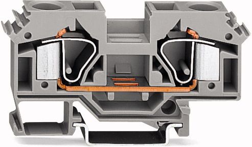 Wago Złączka szynowa 2-przewodowa 16mm2 niebieska (283-604)