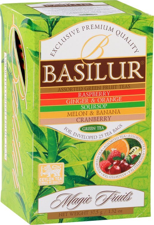 Basilur Herbata zielona ekspresowa MIX 5 SMAKÓW Basilur