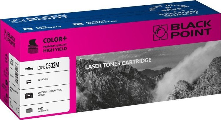 Toner Black Point LCBPOC532M Magenta Zamiennik 46490606 (BLOKI532MBW)