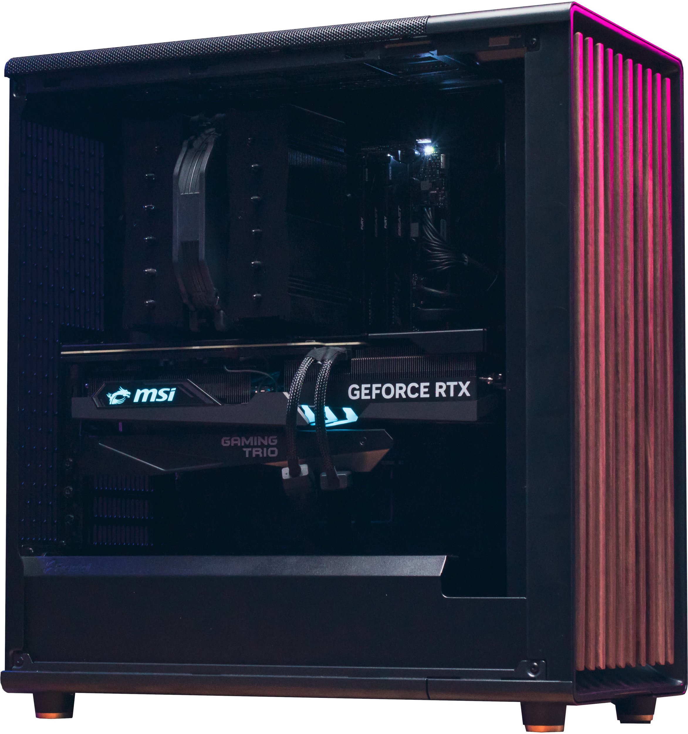 Komputer dla gracza Fractal Design North Ryzen-7-7700X/32GB/1TB/RTX5070