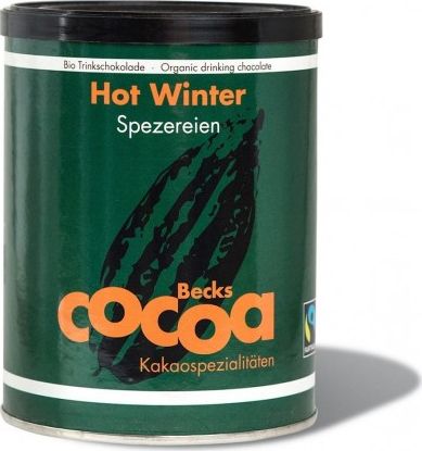 BECKS COCOA Czekolada do picia Hot Winter Fair Trade Bezglutenowa Bio 250g - Becks Cocoa