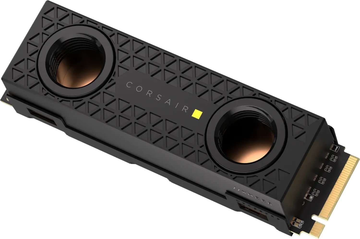 Dysk SSD Corsair Force Series MP700 PRO Hydro X 2TB M.2 2280 PCI-E x4 Gen5 NVMe (CSSD-F2000GBMP700PHX)