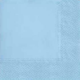 Paw Serwetki Lunch, 33x33cm, niebieskie (SDL110205)