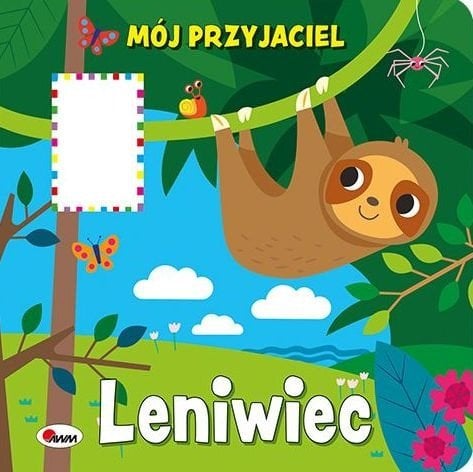 Mój przyjaciel leniwiec z maskotką14836