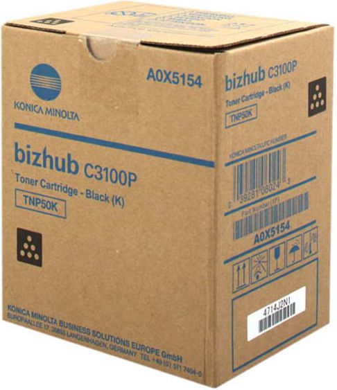 Toner Konica Minolta TNP-50 Black Oryginał (A0X5154)
