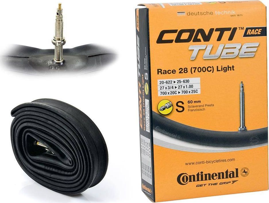 Continental Dętka Continental RACE 28", 20-622/25-650, Light, wentyl presta 60mm