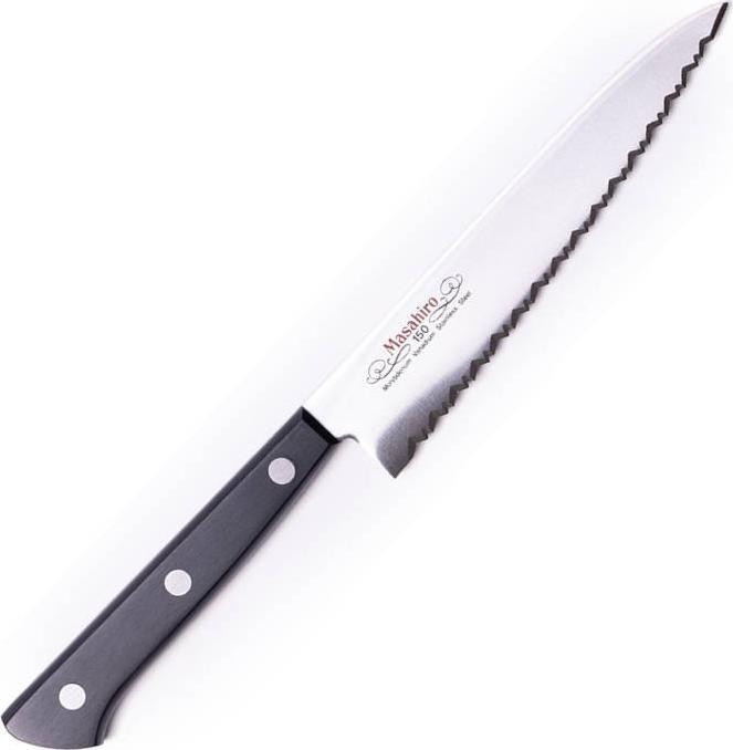 Masahiro Nóż Masahiro BWH Utility 150mm Waved Edge [14038]