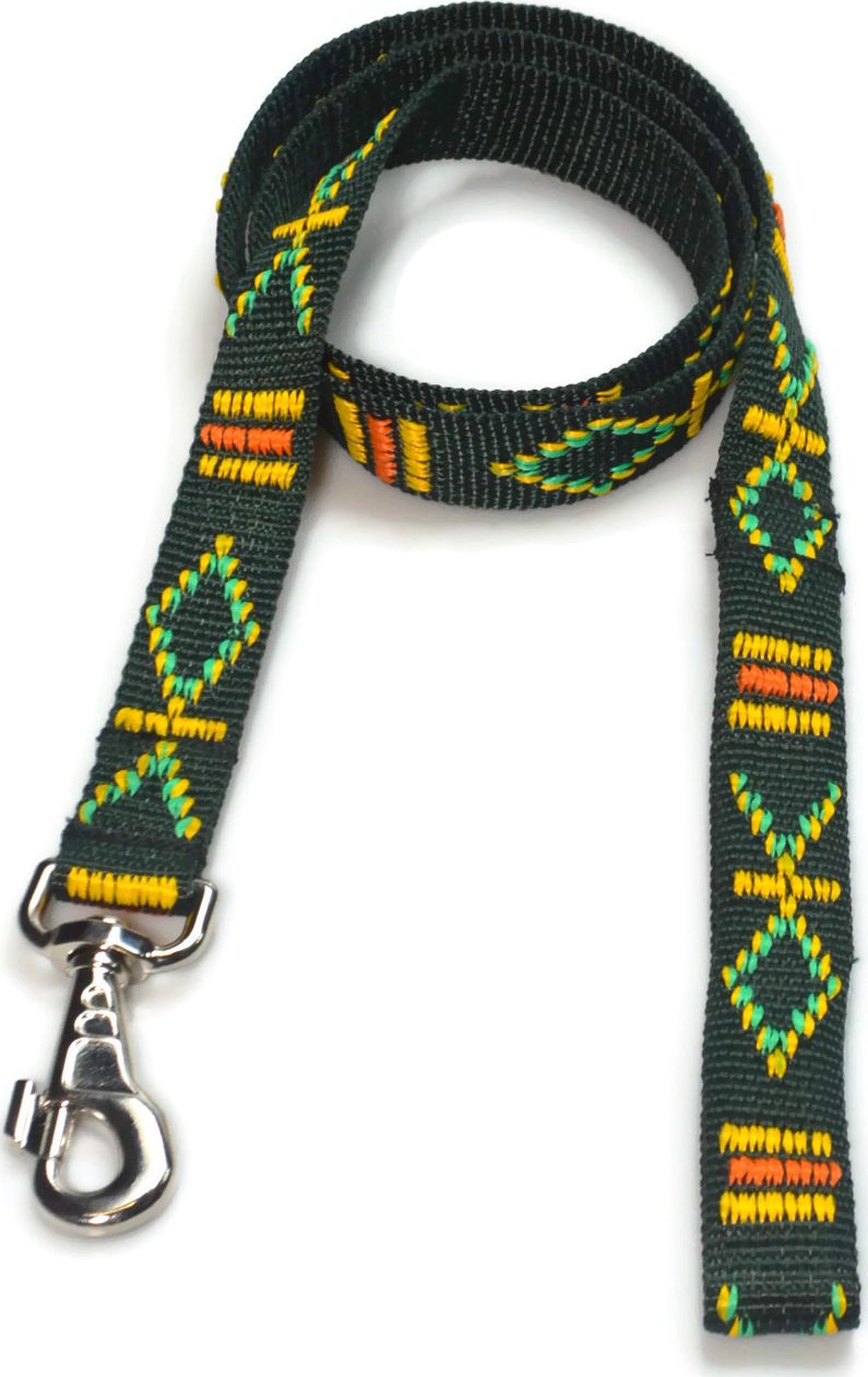 Alizoo Smycz dla dużego psa Indiańska 25mm/130cm - ALIZOO