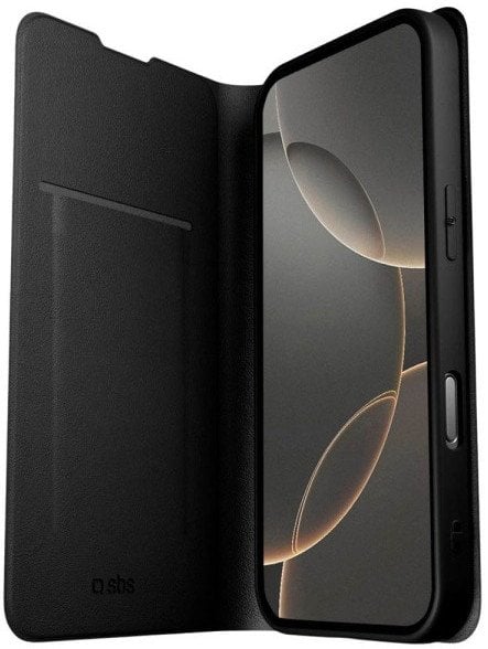 SBS Mobile SBS Wallet Stand iPhone 16 Plus schwarz