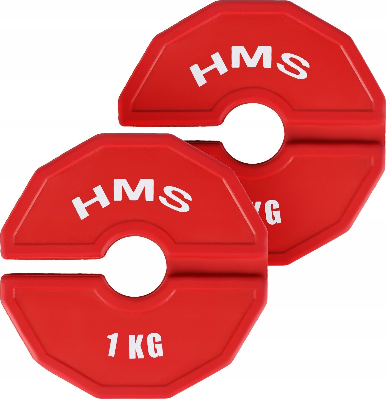 TSN100 TALERZ NA SPRZĘT DO TRENINGU SIŁOWEGO I FITNESS TYPU NAKŁADKA 2 x 1 KG HMS