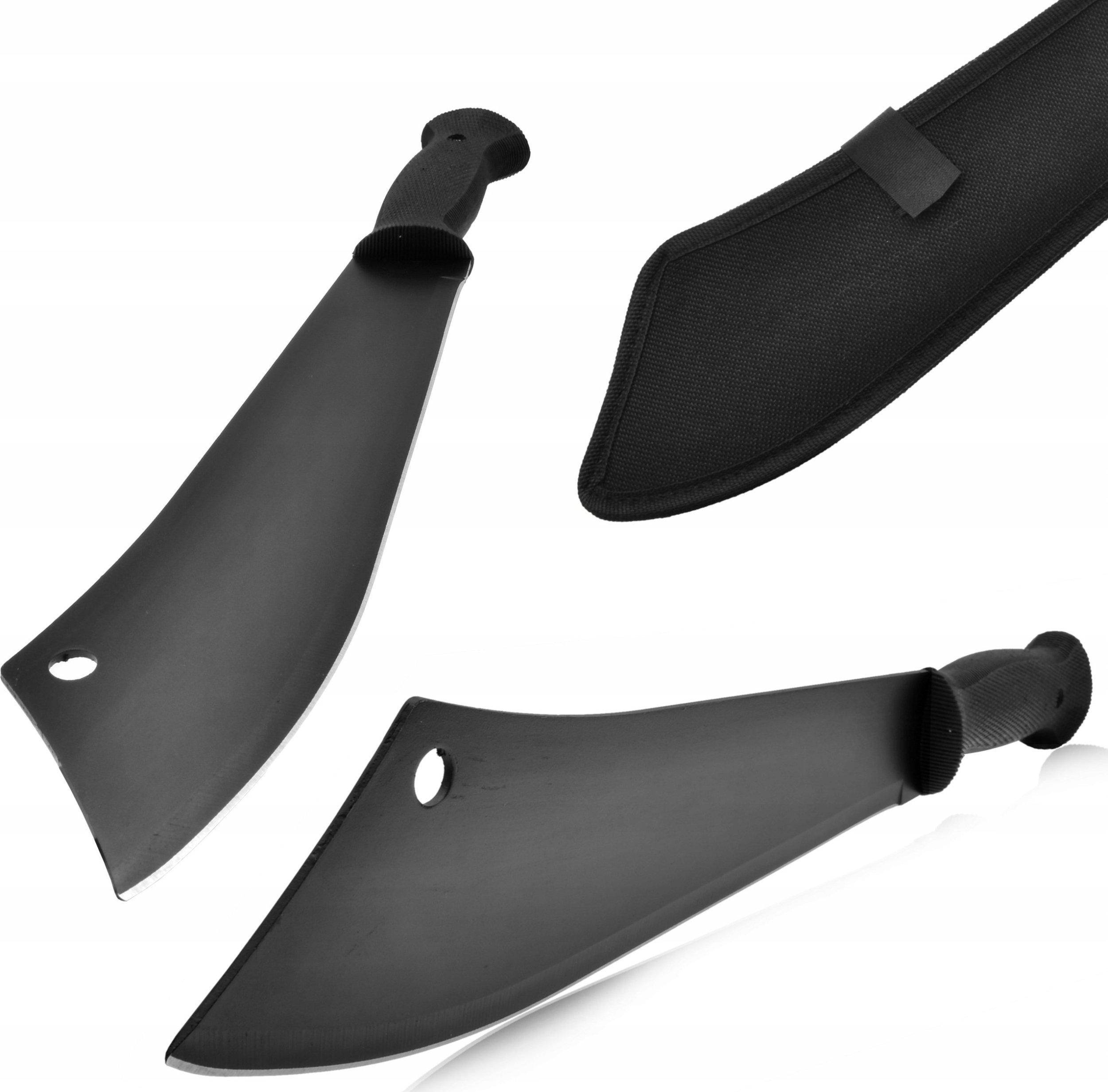 Kandar MEGA Nóż MACZETA Myśliwska 44cm Pokrowiec BLACK