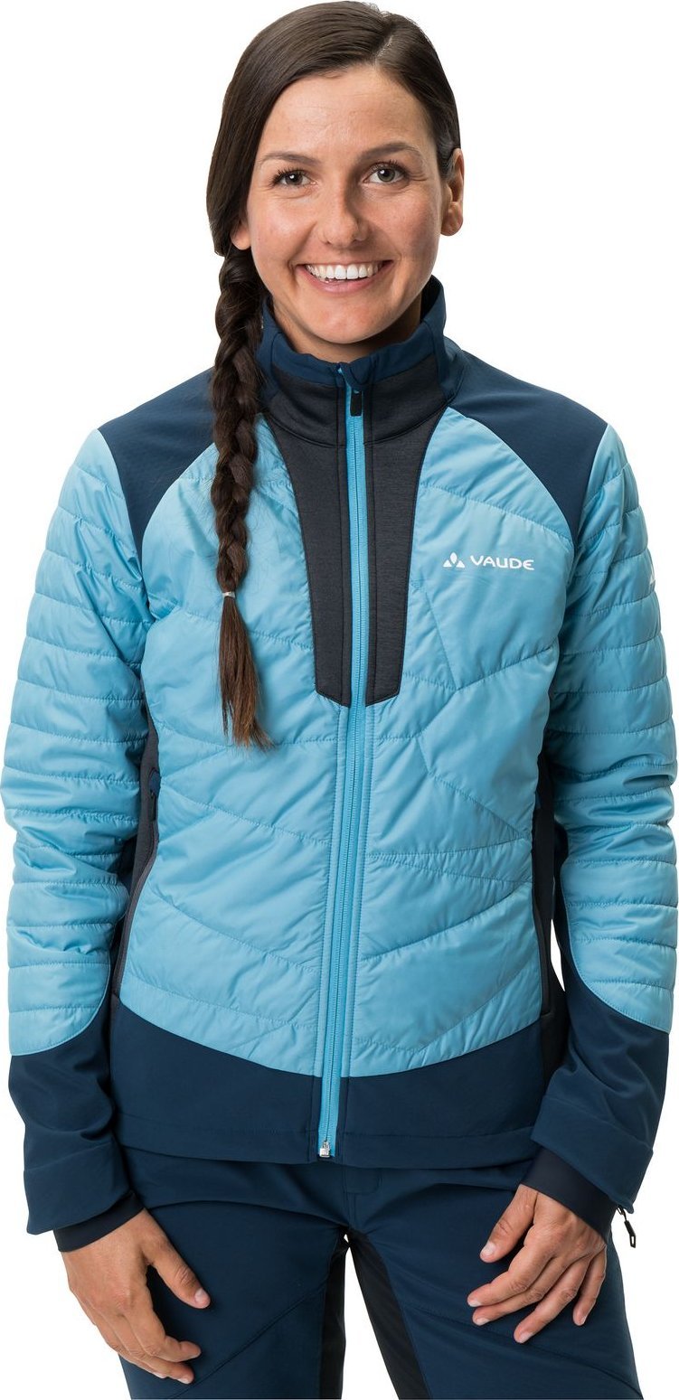 Vaude Kurtka wiatroszczelna sportowa damska Vaude Minaki III - niebieska 34