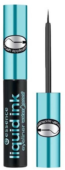 Essence Eyeliner wodoodporny w płynie Liquid Ink Eyeliner Waterproof Black 3ml