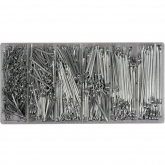 Yato Zestaw zawleczek prostych 1000szt. mix rozmiarów (YT-06885)