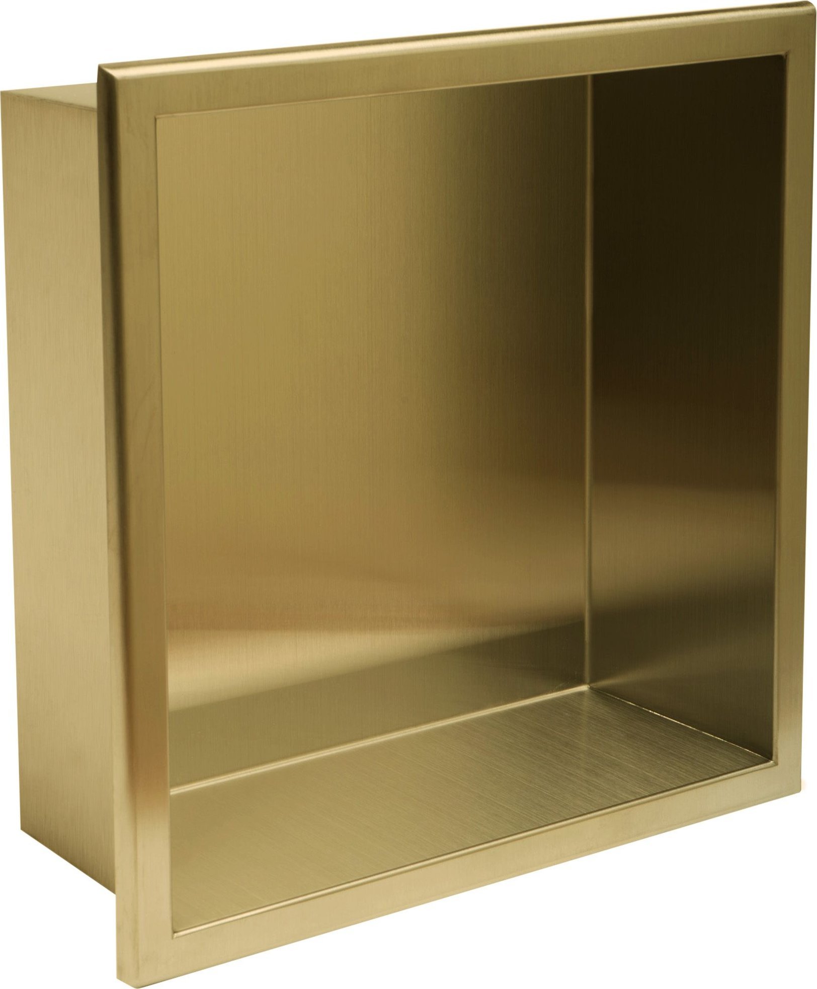 Rea PÓŁKA WNĘKOWA ŁAZIENKOWA 30x30 złota szczotkowana