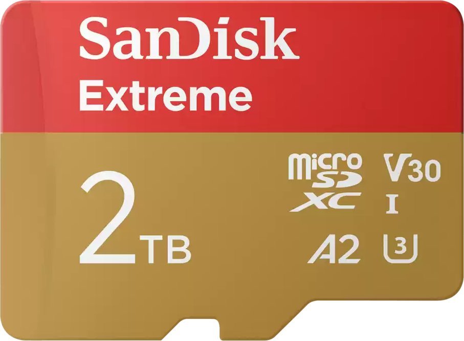 Karta SanDisk Extreme MicroSDXC 2 TB UHS-I/U3 A2 V30 (SDSQXAV-2T00-GN6MA)