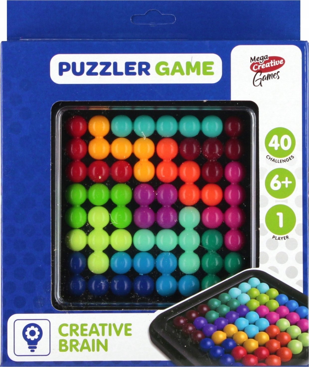 Mega Creative GRA LOGICZNA KLOCKI 17X20X5 MC GAMES WB 54/108