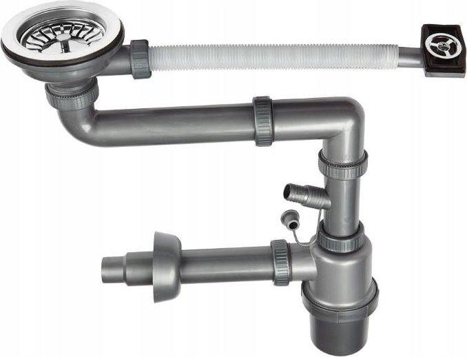 Syfon SYFON ZLEWOZMYWAKOWY 1 KOMOROWY - Z KORKIEM KLIK-KLAK 3.5'