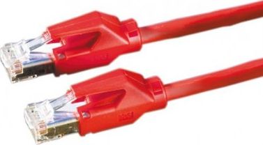 LEONI KERPEN KERPEN E5-70 PatchCord S/FTP (PiMF) Kat.6 LSOH czerwony 2.0m