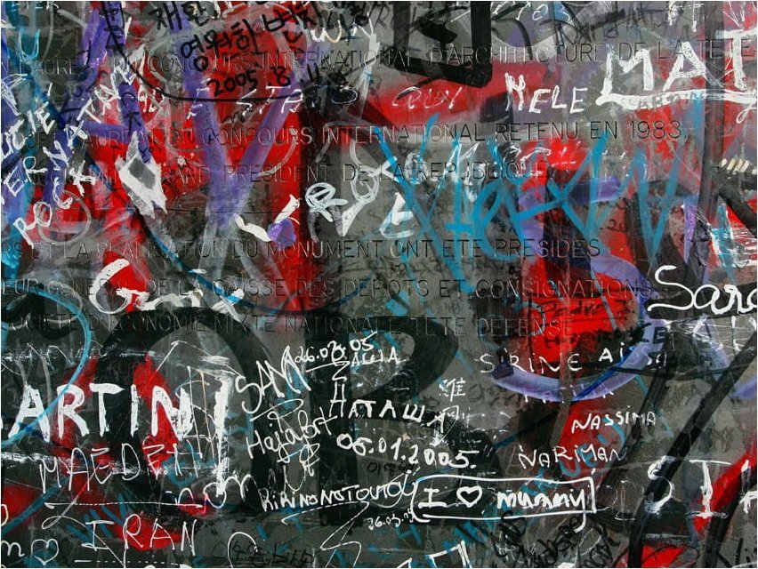 DecoNest Fototapeta - Urban graffiti - 300X231