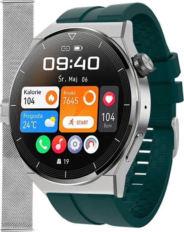Smartwatch Enter SAT.111.5314.1411-SET Zielony