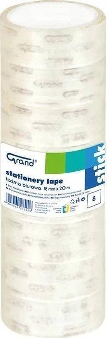 Grand Taśma biurowa Grand 18mm/20m transparentna (8)