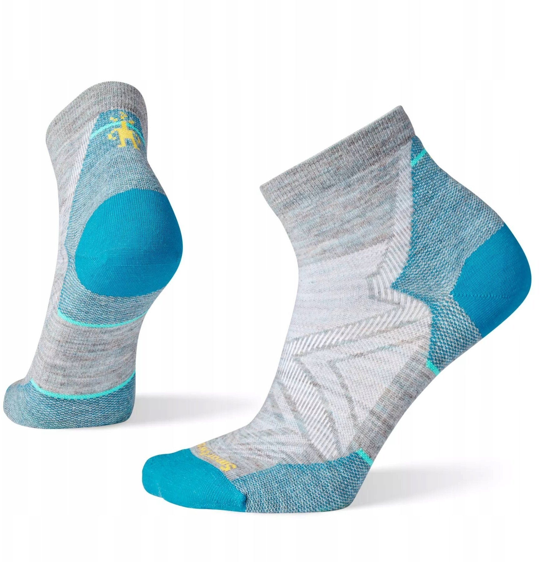 Smartwool W'S Run Zero Cushion Ankle Socks, E47, S
