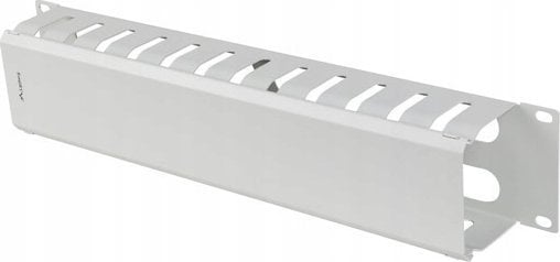 Organizer Lanberg Organizer kabli Lanberg AK-1705-S 19" 2U z zaślepką typ A szary