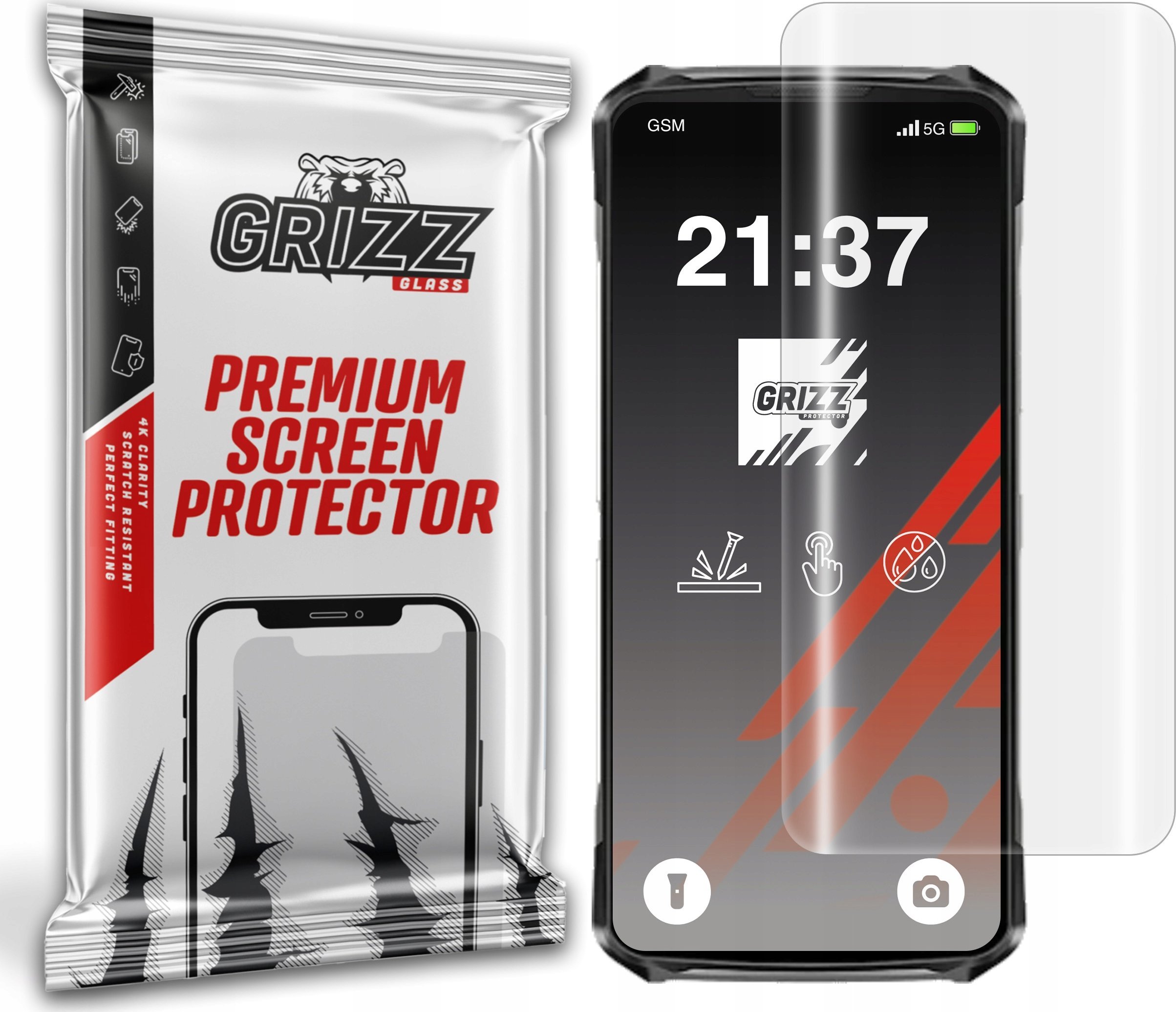 Folia hydrożelowa GrizzGlass Hydrofilm do Doogee S119