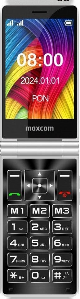 Telefon komórkowy Maxcom MM 835 4G Dual SIM Czarny