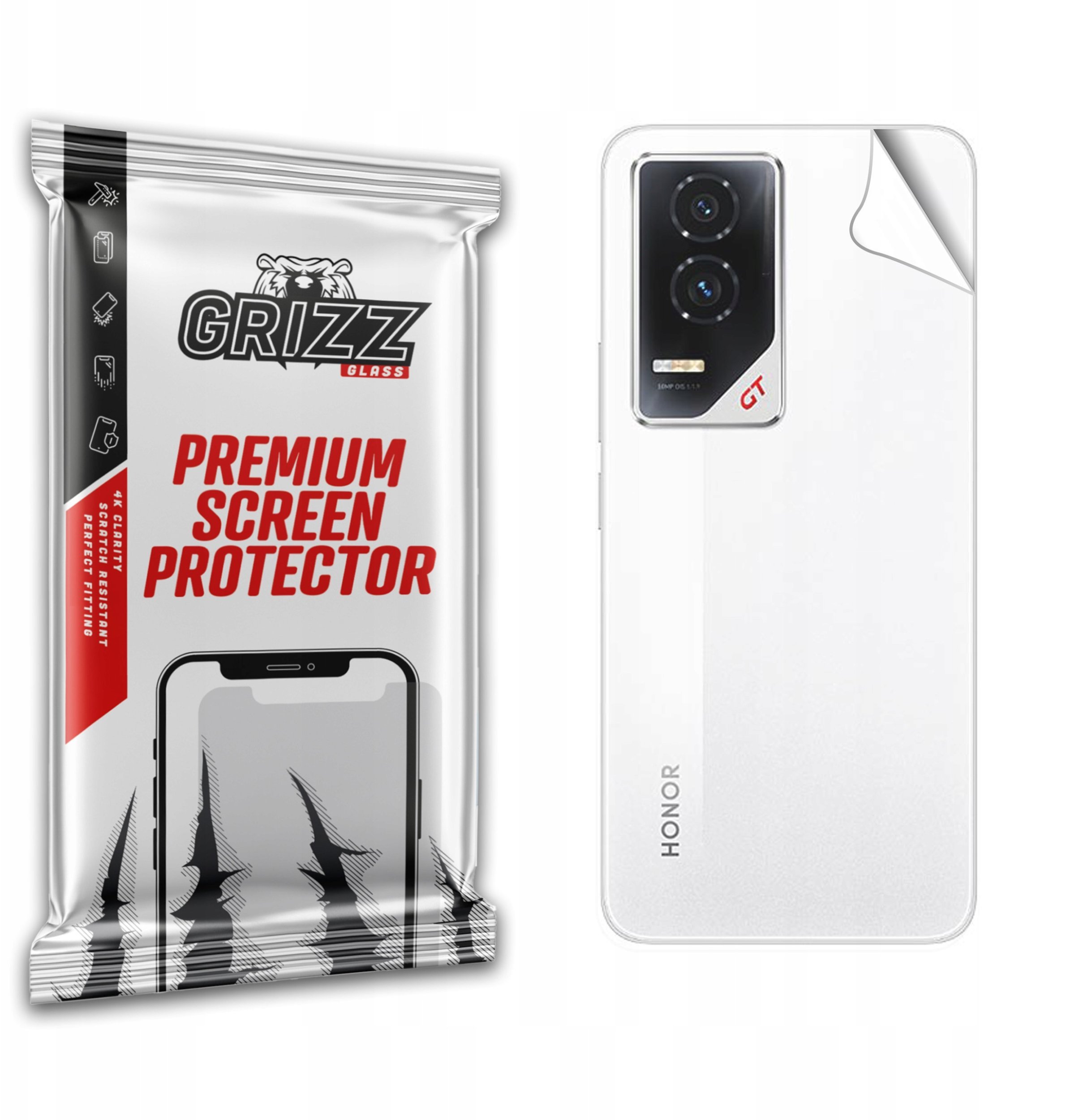 Folia na tył GrizzGlass SatinSkin do Honor GT