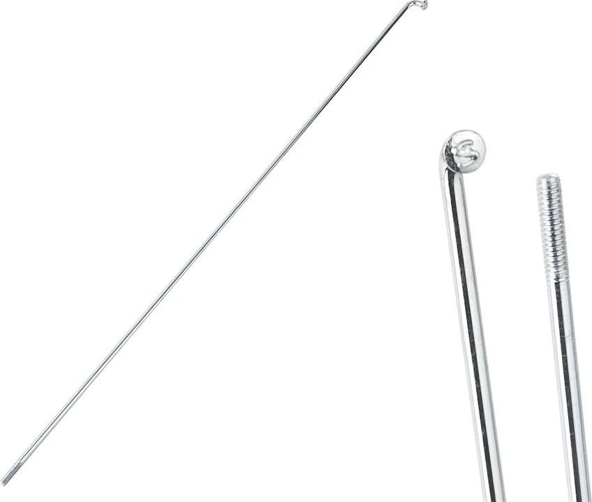 SLE Spokes Szprycha stalowa ocynkowana srebrna - sprzedawana na sztuki