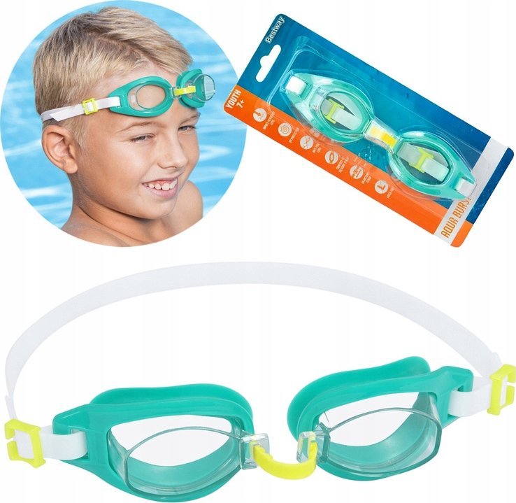 Bestway Bestway Okularki gogle do pływania 7+ 21049