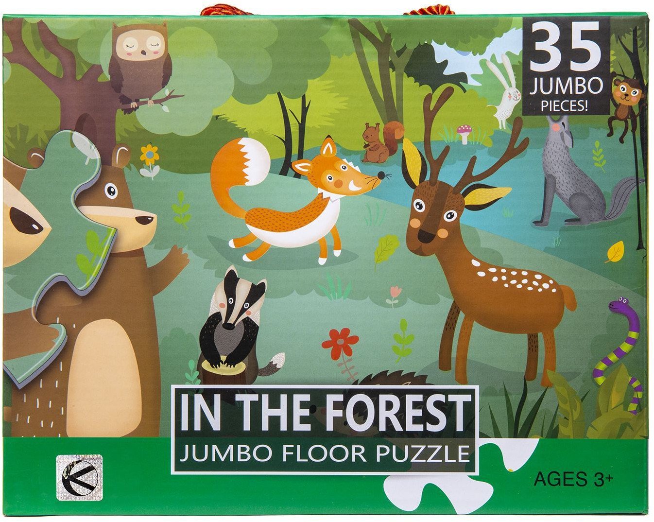 Puzzle układanka XXL dla dzieci 35 elementów