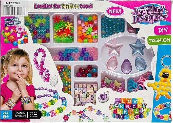 Koraliki i sznurki do robienia bransoletek