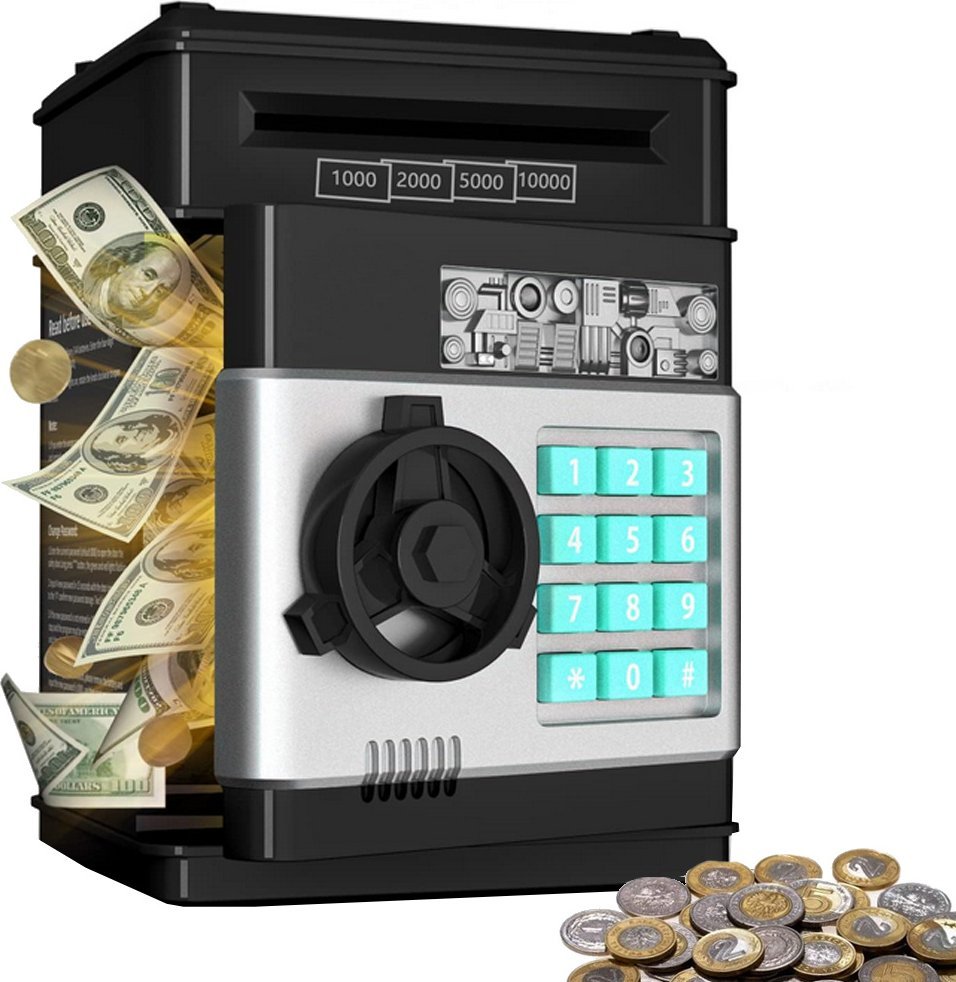 Verk Skarbonka sejf bankomat na kod dostępu banknoty Skarbonka sejf bankomat na kod dostępu banknoty