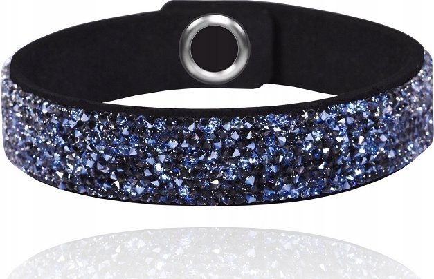 Radziszewska Jewellery Bransoletka Alcantara z kryształami Prezent Biżuteria Dzień Matki ŻYCZENIA