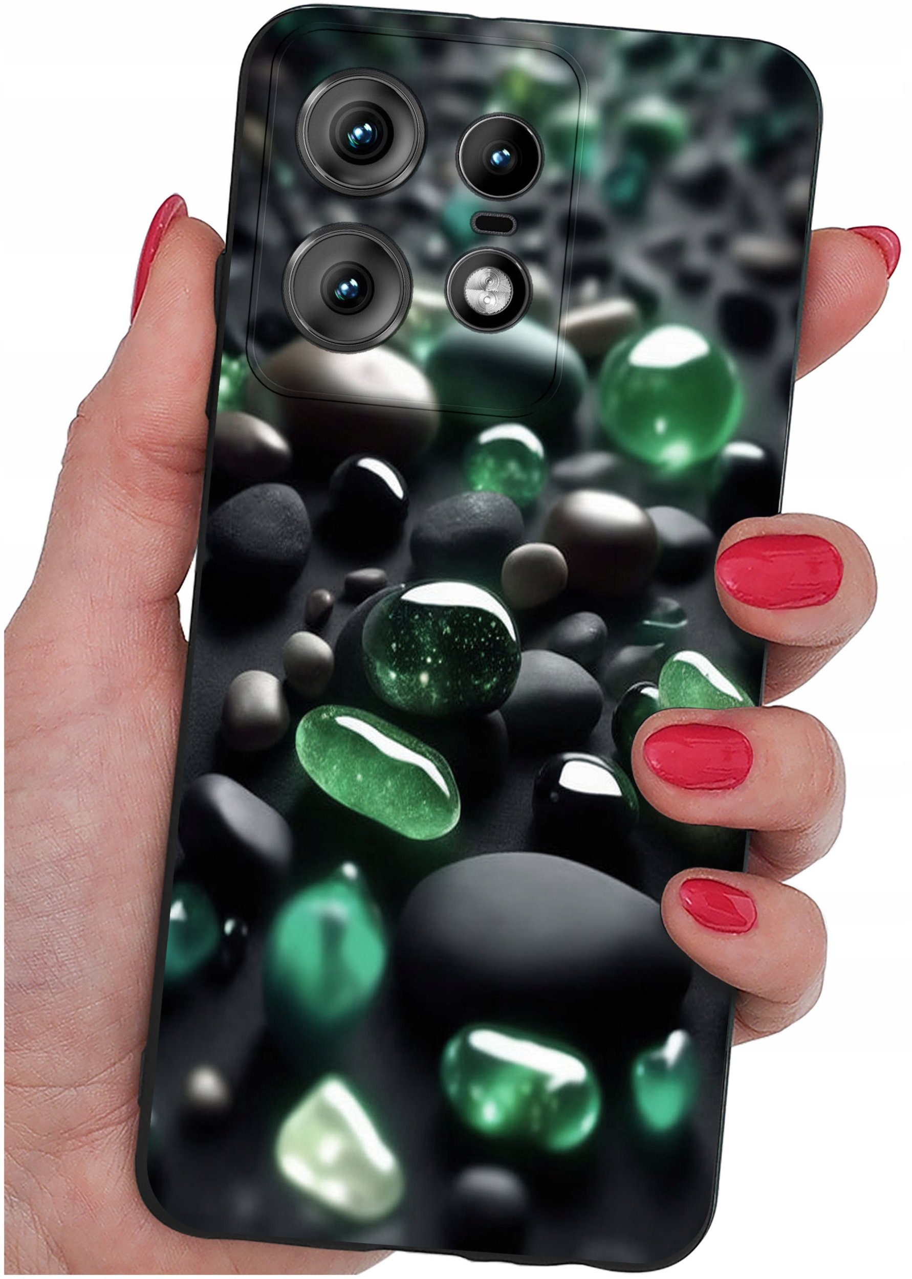 Etui do Motorola Moto EDGE 50 Pro WZORY |SILIKONOWE MATT CASE