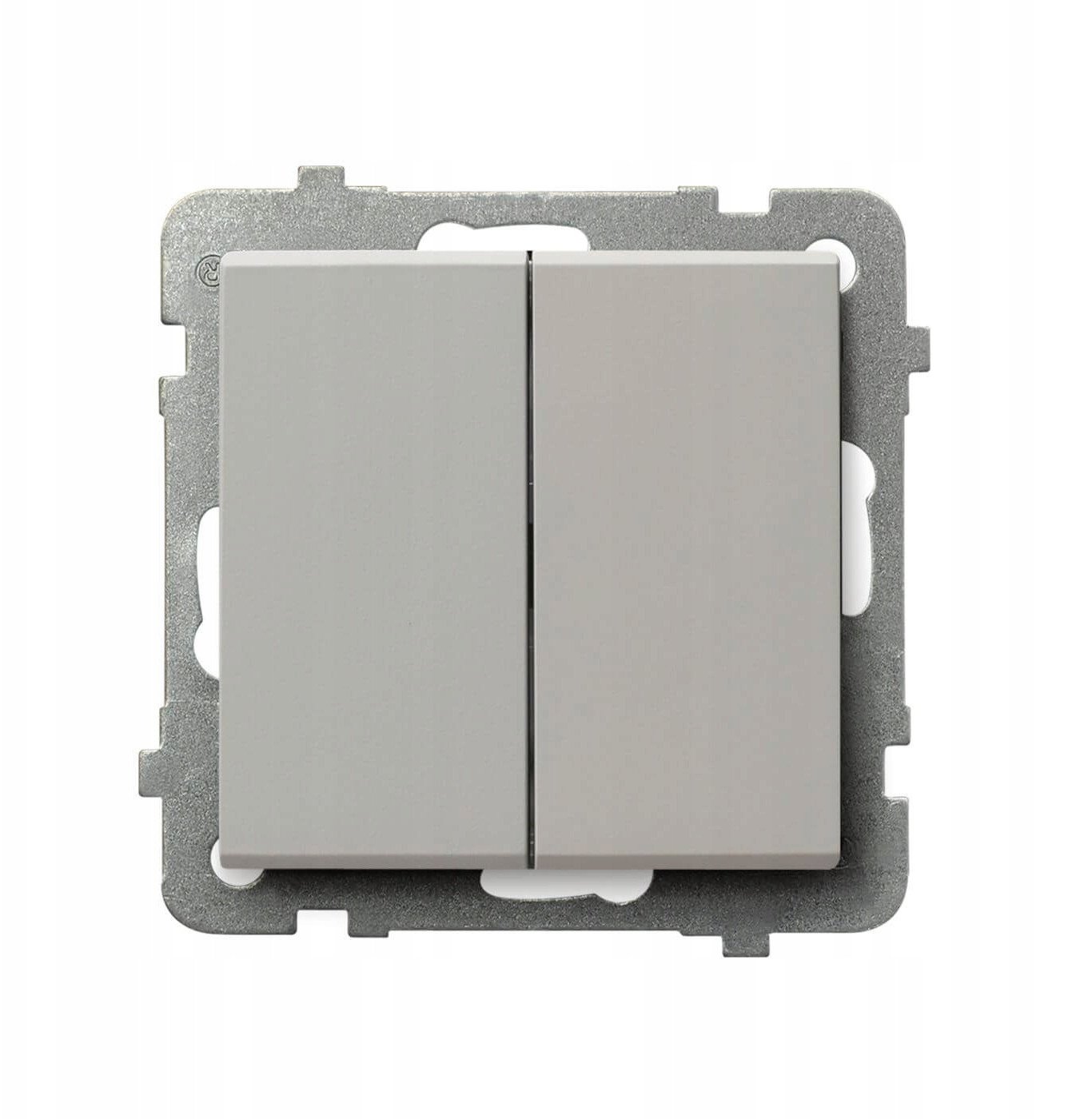 Łącznik podwójny świecznikowy Ospel Sonata ŁP-2R/m/82 250V 16AX IP20 kaszmir