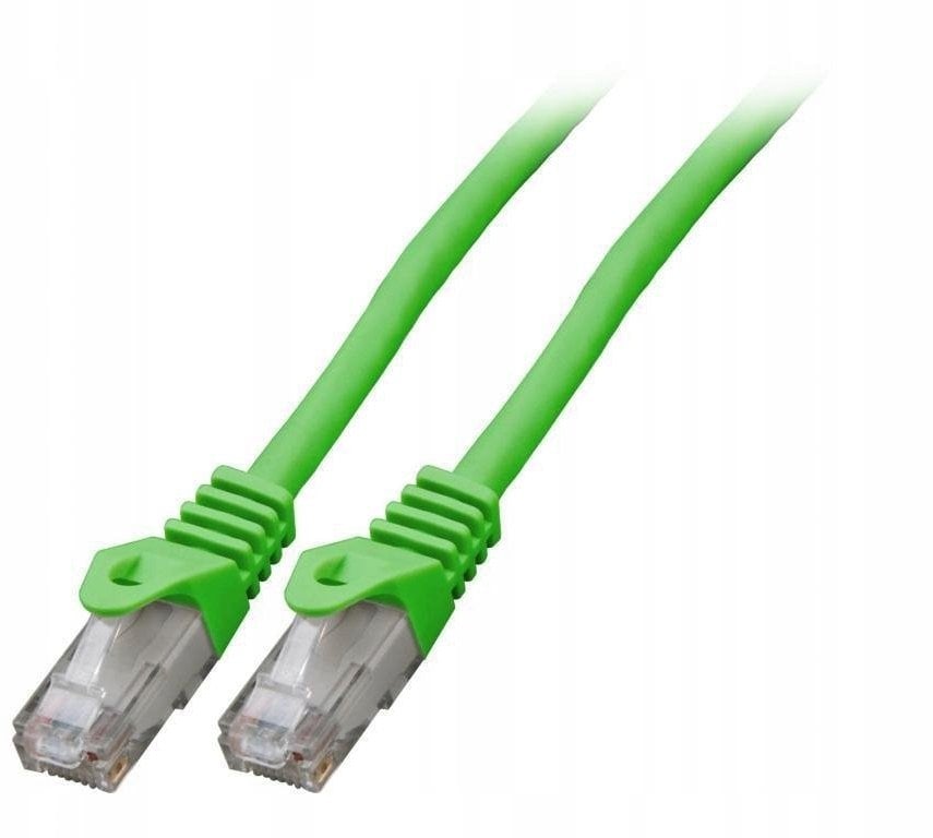 Kabel krosowy patchcord securityNET UTP kat.6 zielony 1m LSZH PC-6UTPLSZH-GN1