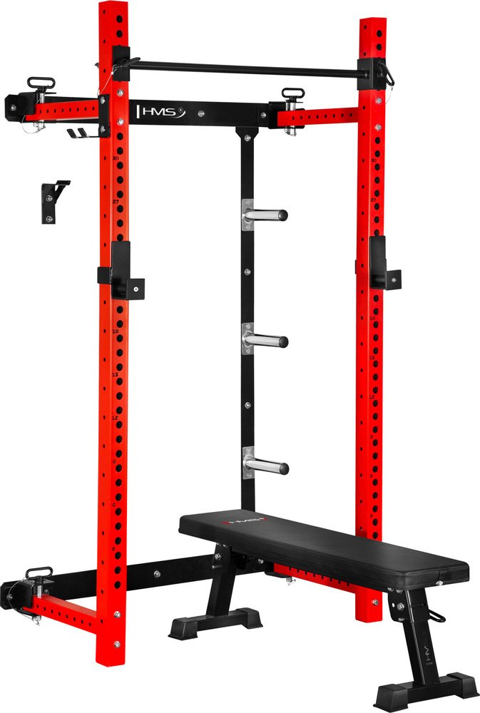 KLT34 WIELOFUNKCYJNA KLATKA TRENINGOWA SKŁADANA RED HMS