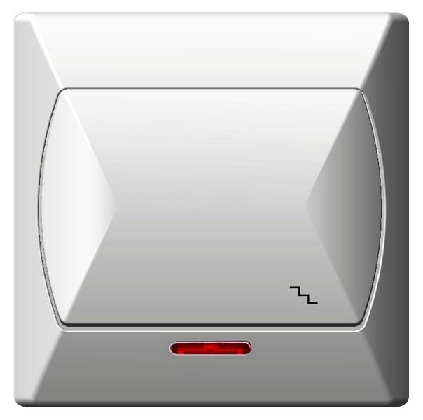 Ospel Łącznik schodowy z poświetleniem pomarańczowym AKCENT ŁP-3AS/00