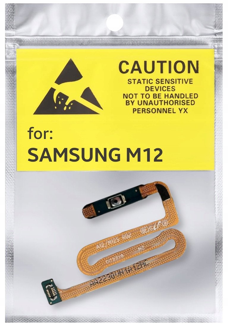 ORYGINAŁ TAŚMA PRZYCISK POWER CZYTNIK LINII DO SAMSUNG GALAXY M12 CZARNY (5904858316250)