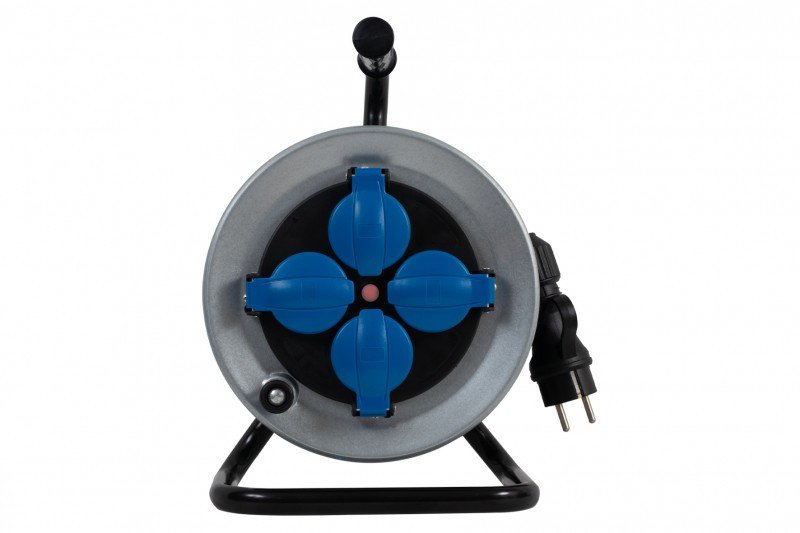 Przedłużacz bębnowy 25m guma 3x1.5