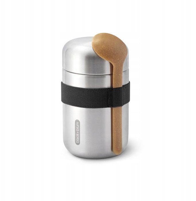 BB-Termos obiadowy stalowy, czarny