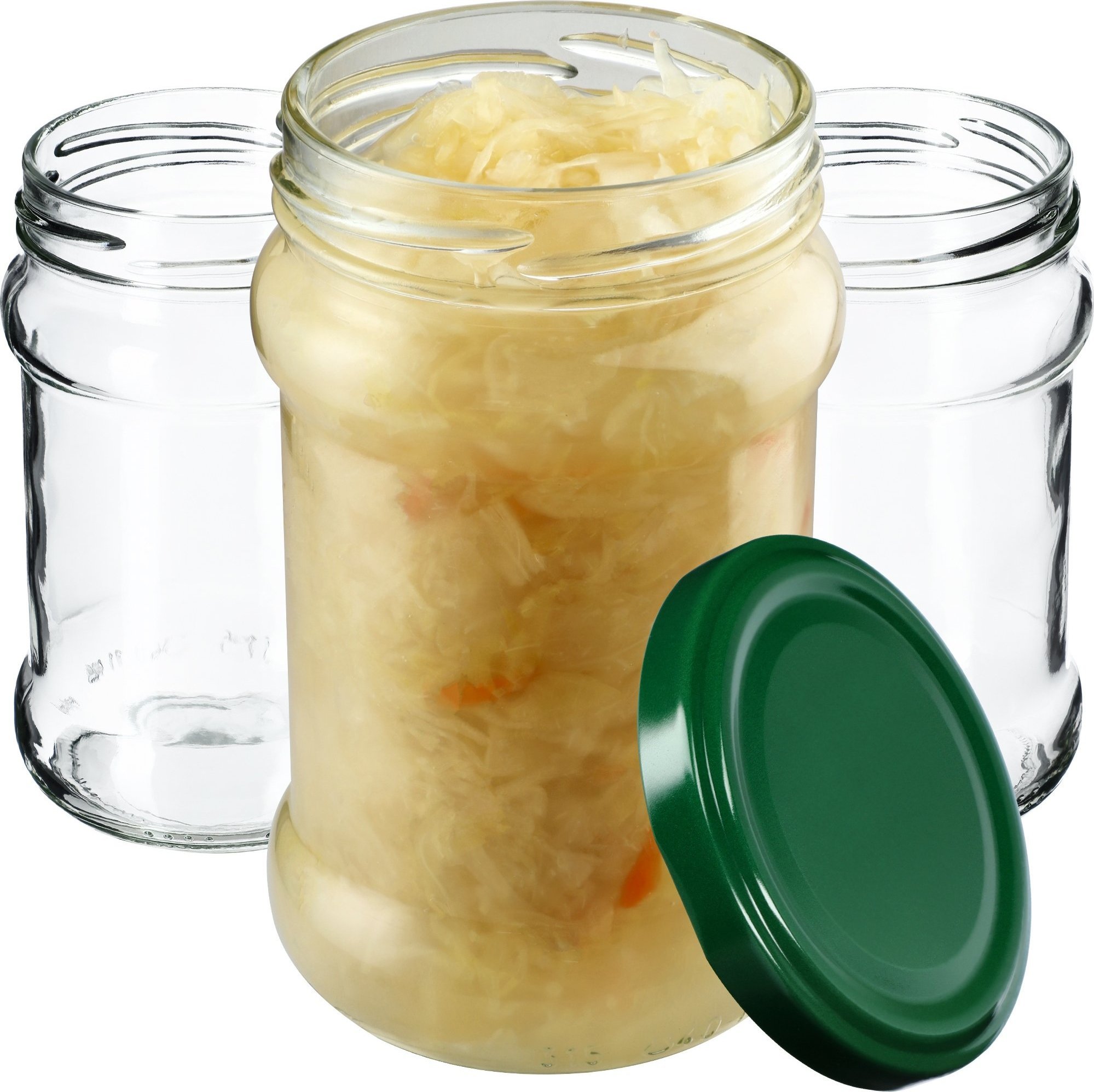 Kadax 100x Słoik 315ml + Zakrętka fi66 Na Przetwory Dżem