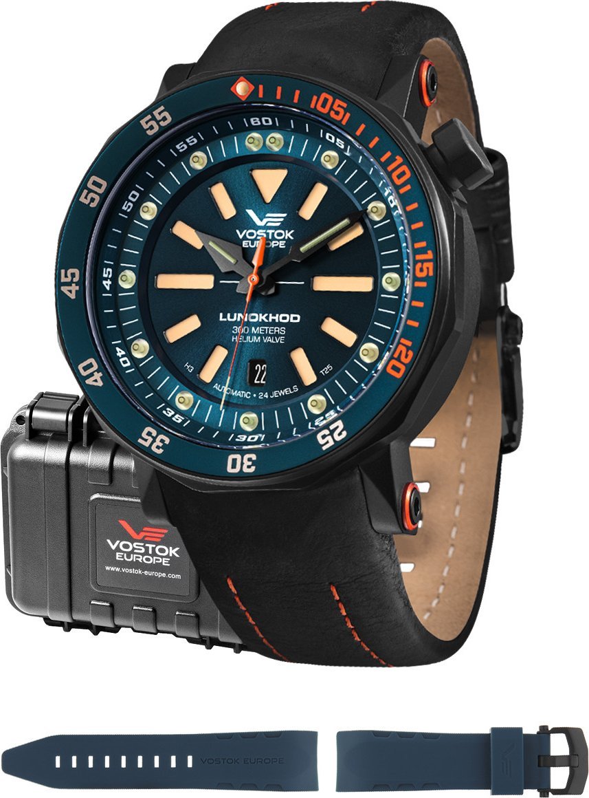 Zegarek Vostok Europe Zegarek męski Vostok Europe NH35A-620C633 niebieski