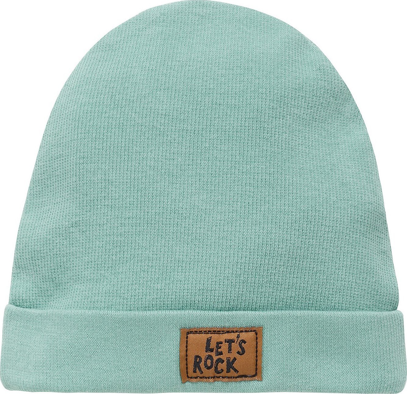 PINOKIO Czapka niemowlęca dla chłopca zielona Pinokio Lets rock 86-92